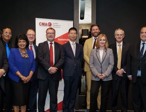Rod Sims, Don Rankin and Simon Griffiths inducted into the ICMA Global Accounting and Management Accounting Hall of Fame.