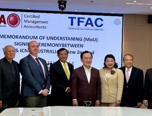 Premier Management Accounting Bodies In Thailand (TFAC) And Australia (CMA ANZ) Sign Collaboration Agreement